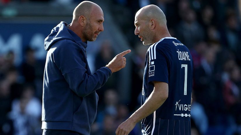 Zidane a Dugarry