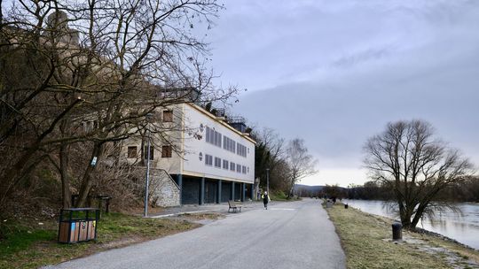 Pohľad na devínsky amfiteáter.