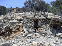 libanon, ruiny, bombardovanie