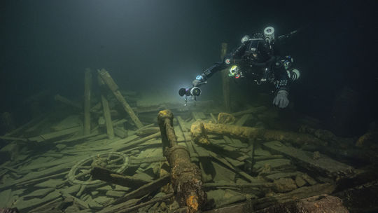   Polish divers discovered in the Baltic Sea...