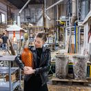 Kateřina Handlová, sklo, skláreň, Rückl, dizajn, váza