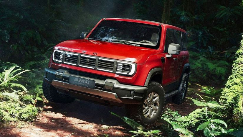 BAIC BJ40P je pravým off-roadom s rámovým...