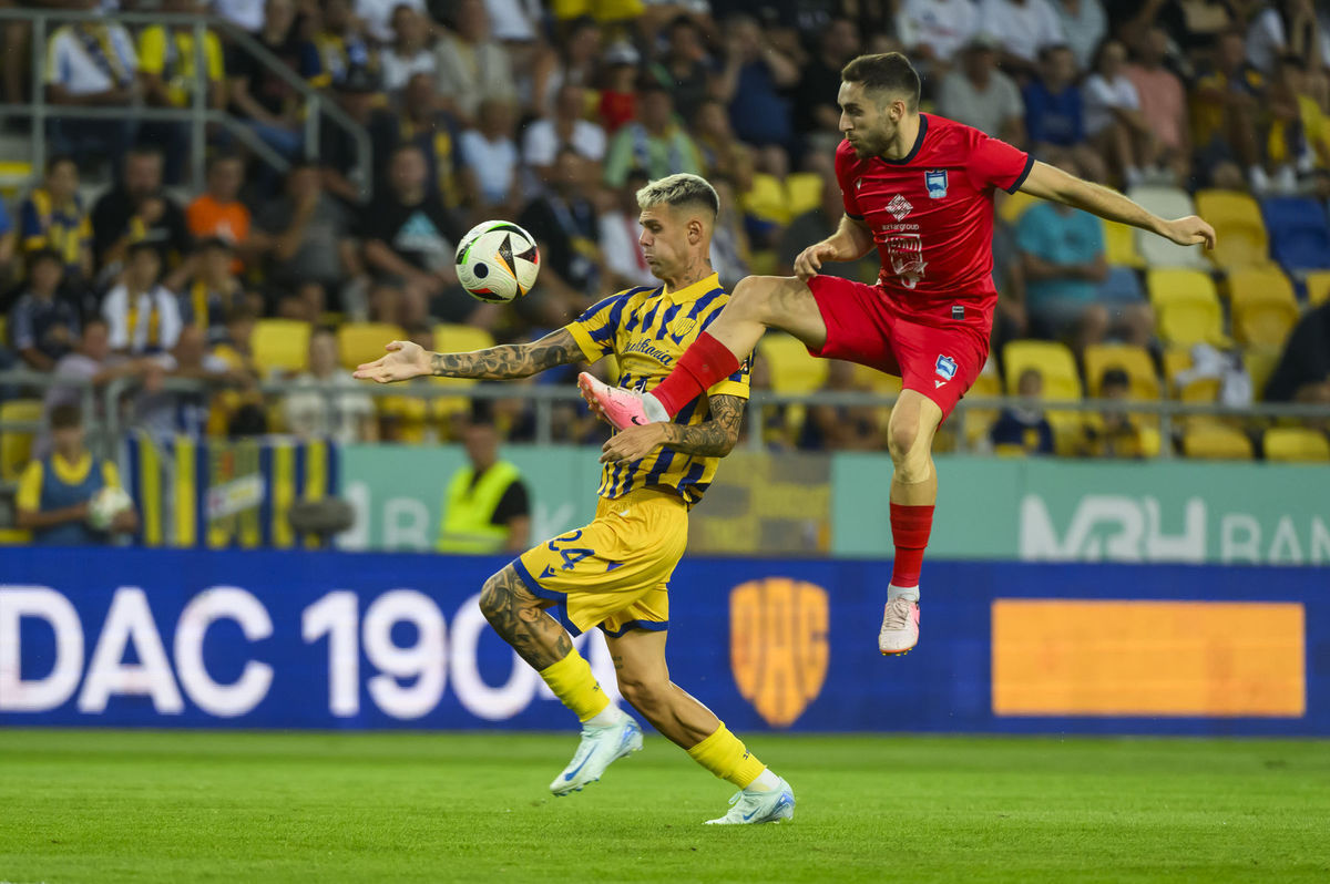 Momentka zo zápasu FC DAC 1904 Dunajská Streda...