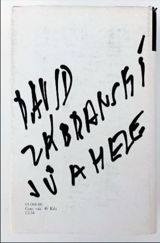 David ZHábranský: Jů a Hele