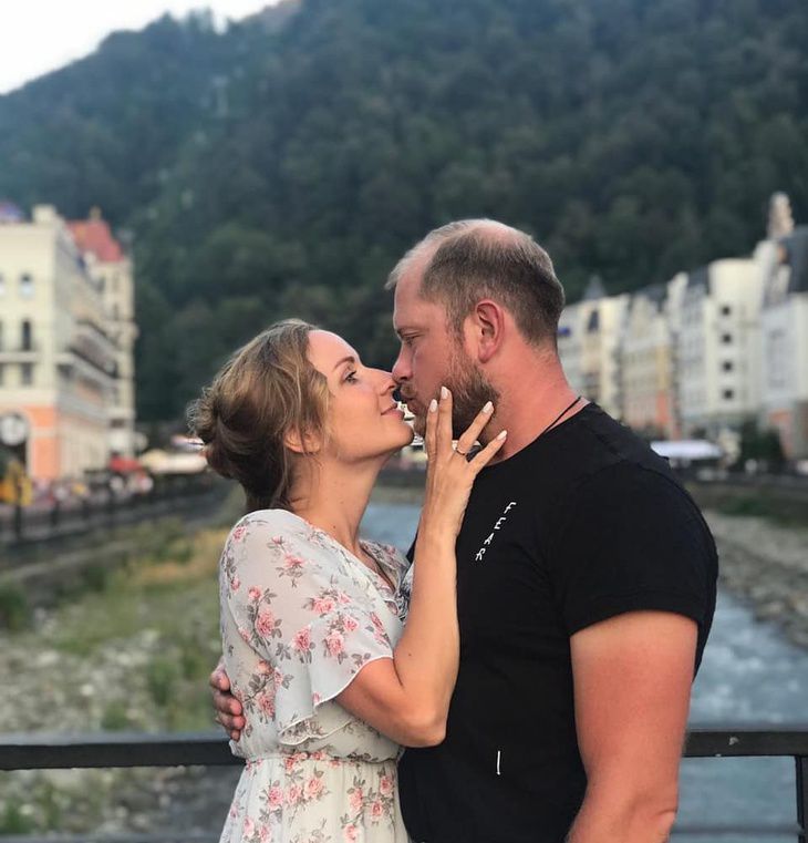 Maria Ľvovová-Belovová s manželom Pavlom...