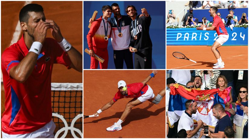 Srbský tenista Novak Djokovič získal po...