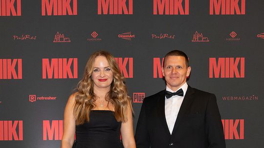 Herec Michal Kubovčík a jeho manželka Zuzana...