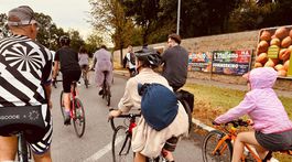 Protest proti Martine Šimkovičovej na bicykloch