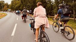 Protest proti Martine Šimkovičovej na bicykloch