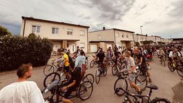 Protest proti Martine Šimkovičovej na bicykloch