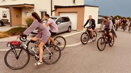 Protest proti Martine Šimkovičovej na bicykloch