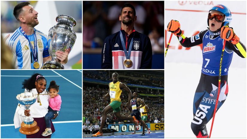 Olympijskí víťazi, majstri sveta, svetoví...