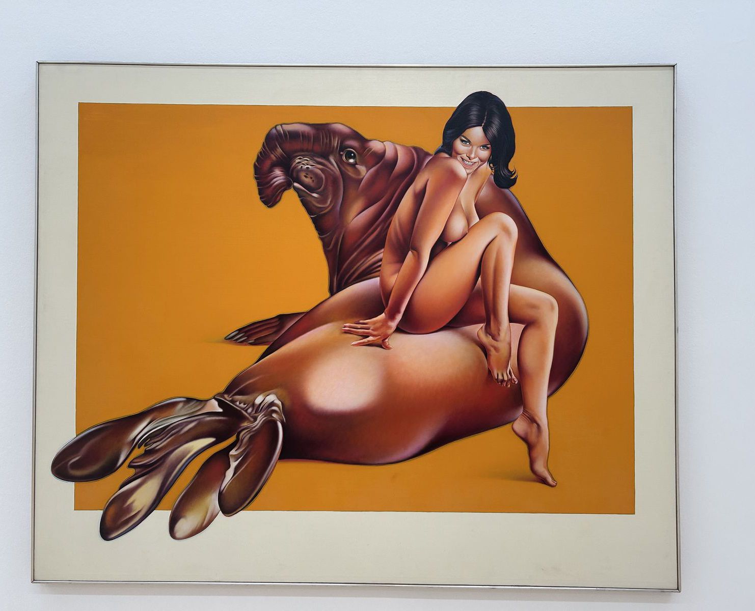 Mel Ramos, Tuleň sloní, 1970,