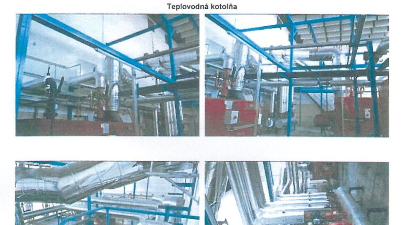 Fotografie z priestorov kotolne FN Trenčín,...