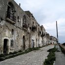 Craco, Taliansko, mesto, mesto duchov, opustené, Basilicata