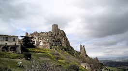 Craco, Taliansko, mesto, mesto duchov, opustené, Basilicata