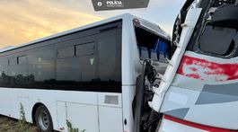 SR Turňa nad Bodvou Turňa nehoda autobus kamión OSZZS KEX