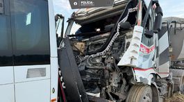 SR Turňa nad Bodvou Turňa nehoda autobus kamión OSZZS KEX