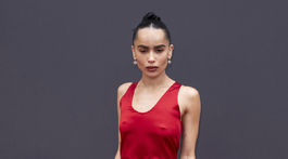 Herečka Zoe Kravitz na slávnostnej premiére...