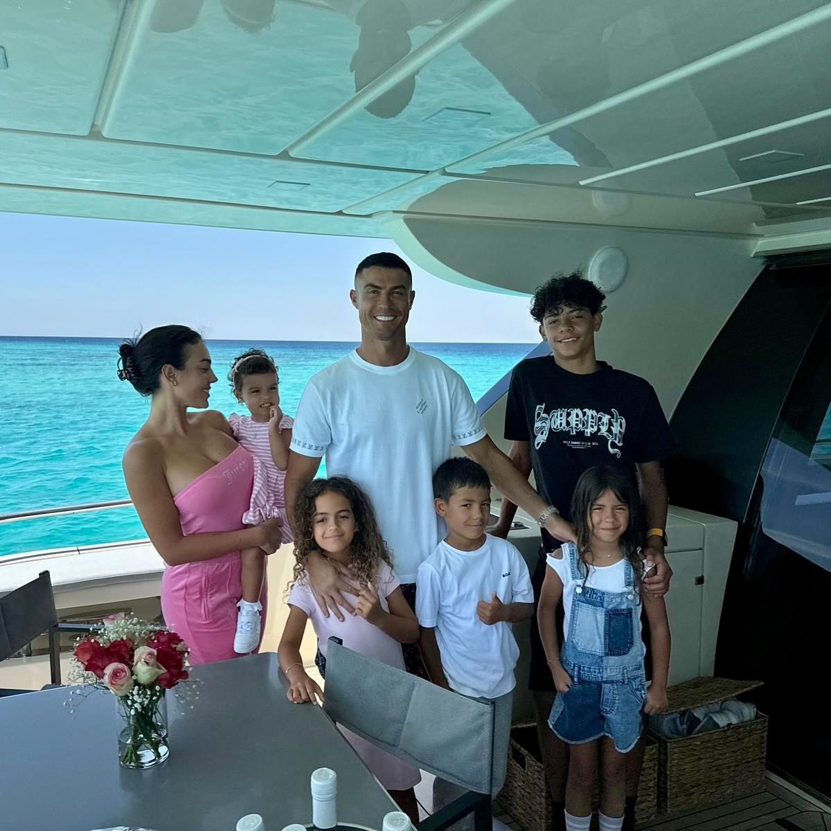 Cristiano Ronaldo s Georginou Rodriguezovou a...