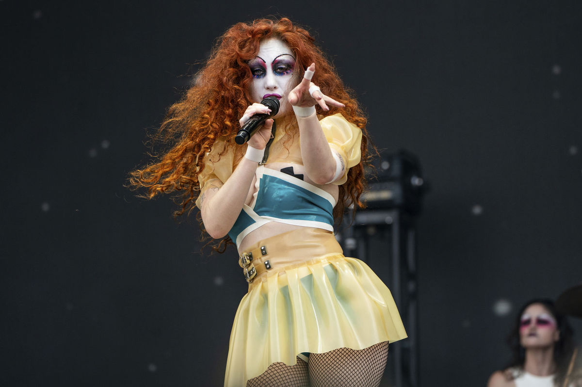 Speváčka Chappell Roan na podujatí Bonnaroo...