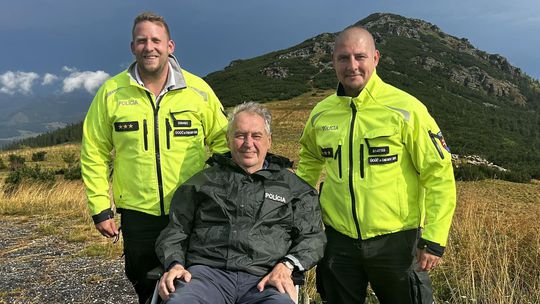 Bývalý český prezident Miloš Zeman so...