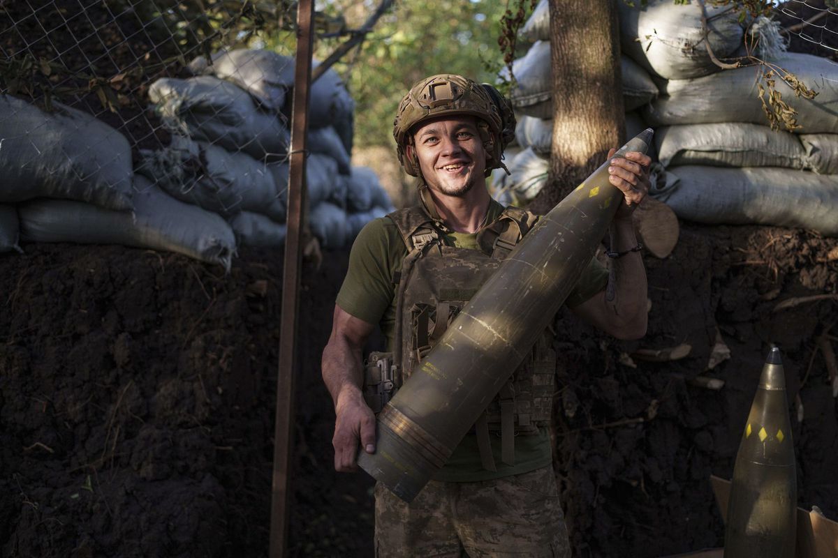 Ukraine war, Donetsk region, ammunition