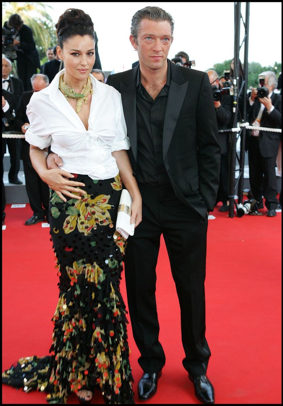 Herecký pár Monica Bellucci a Vincent Cassel na...