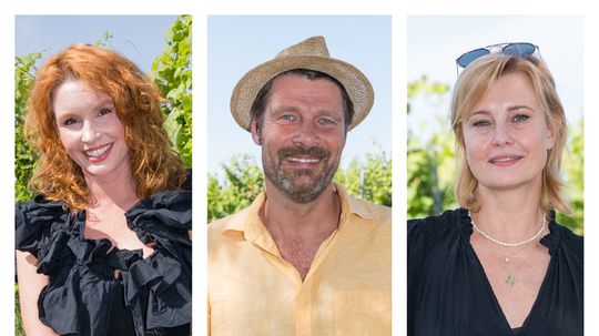 Zľava: Denisa Nesvačilová, Milo Kráľ a  Jitka...