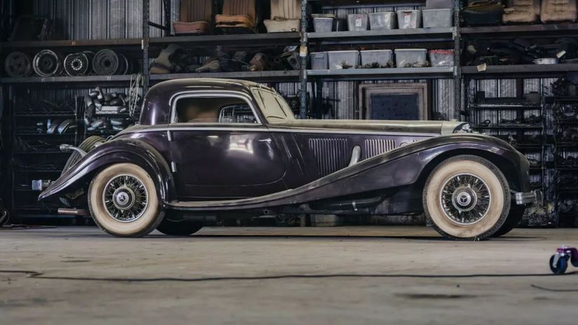 Tento kompresorový Mercedes-Benz 500 K Special...