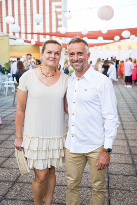 tréner Maroš Molnár s manželkou Zuzanou