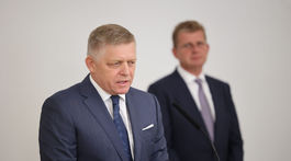 Peter Pellegrini, Robert Fico, Peter Žiga, Juraj Blanár, memoradnum
