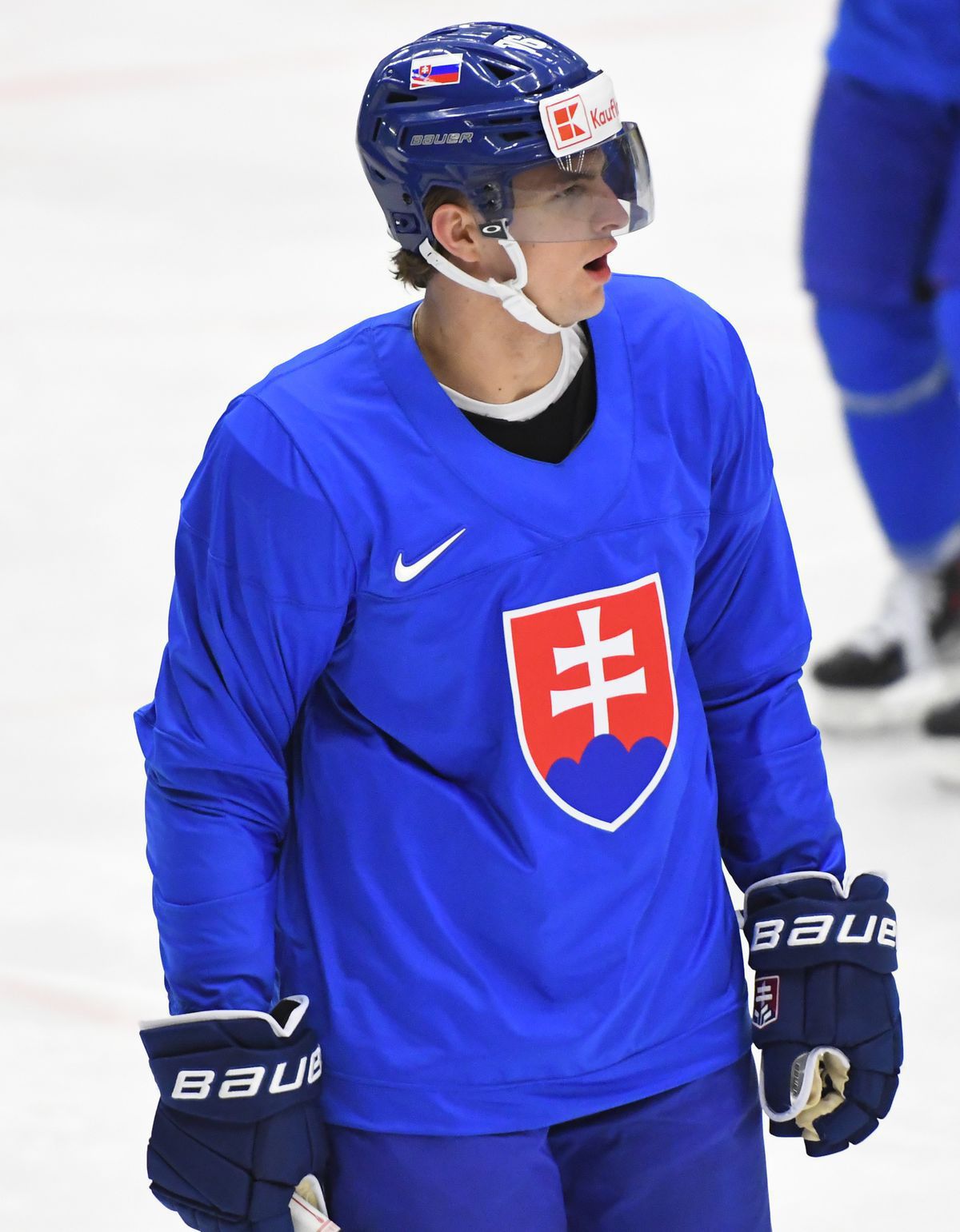 Martin Pospíšil počas tréningu slovenskej...