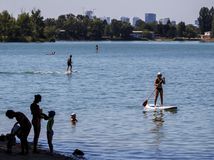 Zlaté piesky / Voda / Jazero / Počasie / Horúčavy /