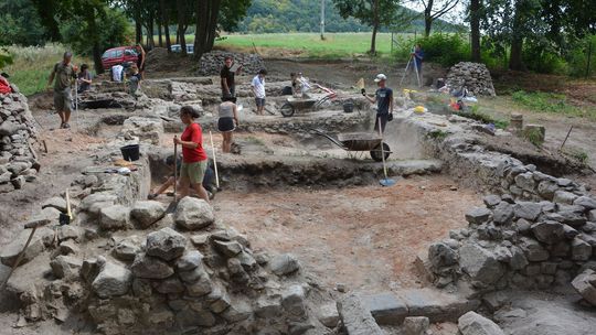 Archeologický výskum, počas ktorého v Ostrej...