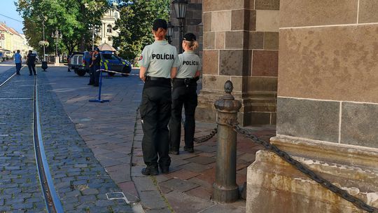 Polícia zasahuje v Dóme sv. Alžbety v...