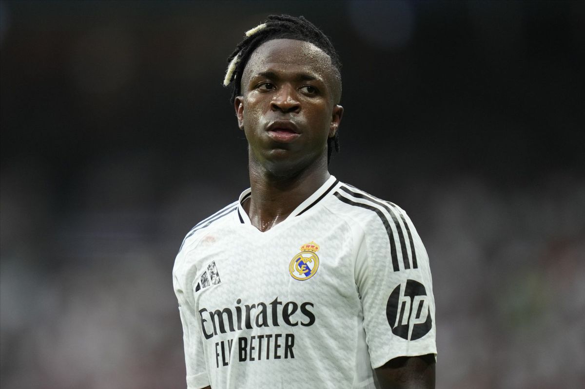 Vinicius Junior v drese Realu Madrid.