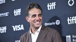 Herec Bobby Cannavale na premiére filmu Unstoppable v Toronte. 