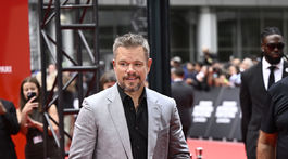 Herec Matt Damon na filmovom festivale v Toronte. 
