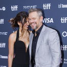 Matt Damon a jeho manželka Luciana Barroso