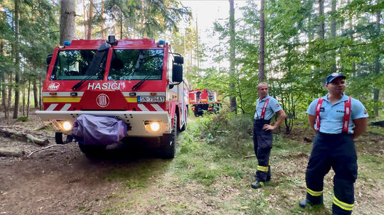 Požiar v Slovenskom raji