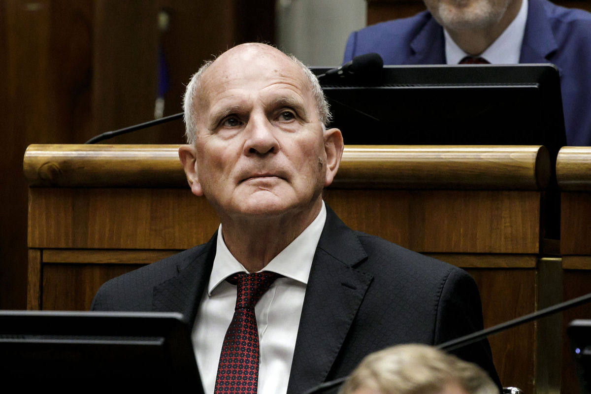 Na snímke poslanec NR SR František Mikloško (KDH)
