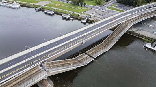 V meste Drážďany v spolkovej krajine Sasko na...