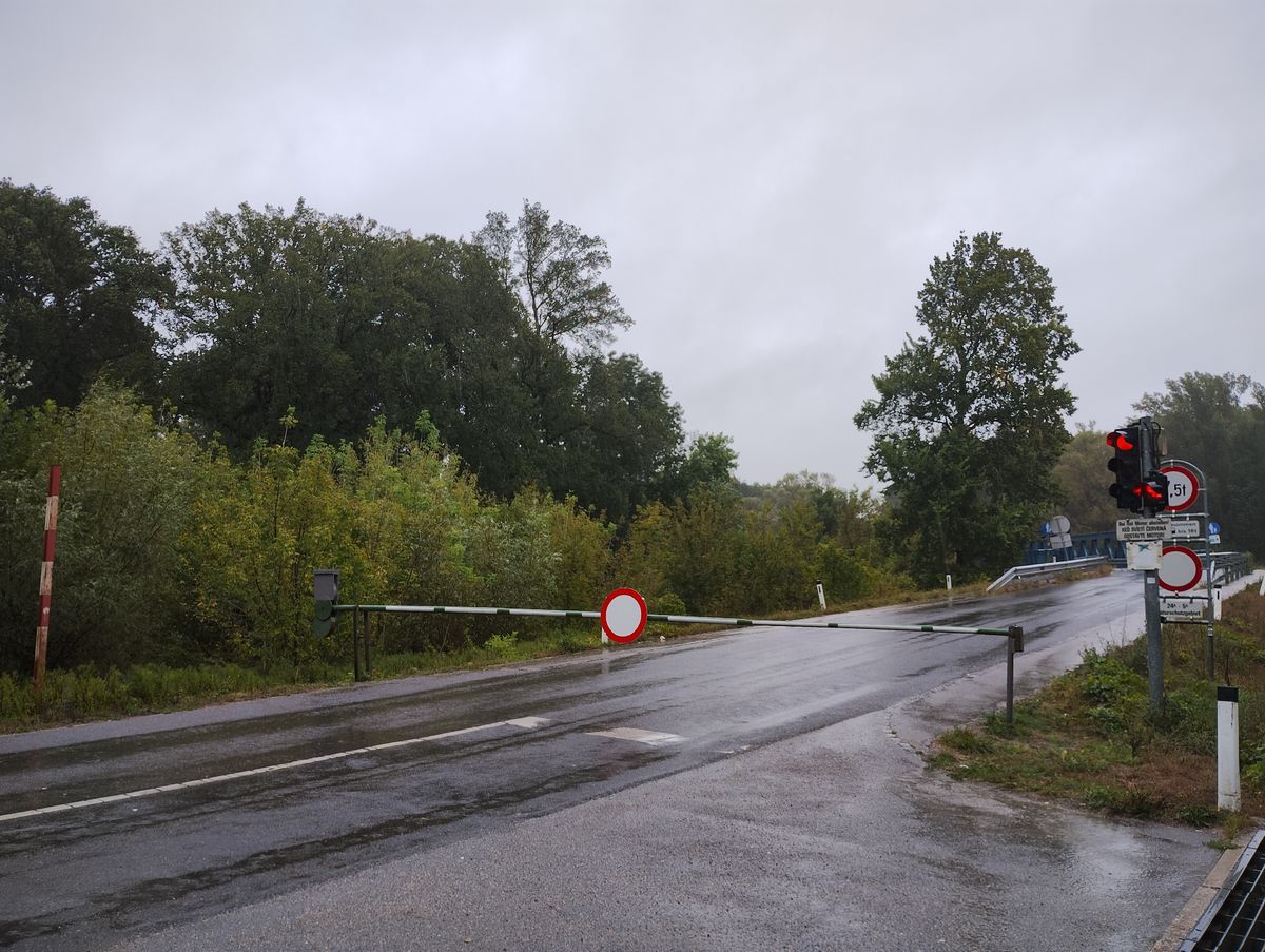 Hraničný priechod Moravský Svätý Ján.
