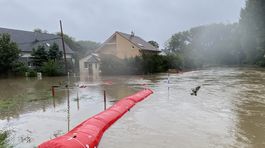 Devínsku Novú Ves vytopil potok Mláka