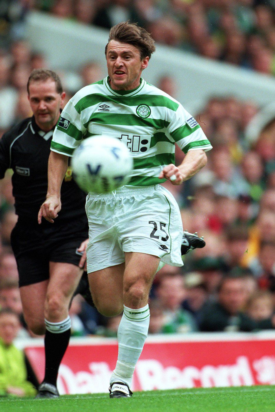 Ľubomír Moravčík, legenda Celticu Glasgow.