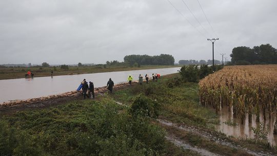 Stavanie protipovodňových zábran