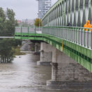 SR Bratislava povodne situácia Dunaj BAX
