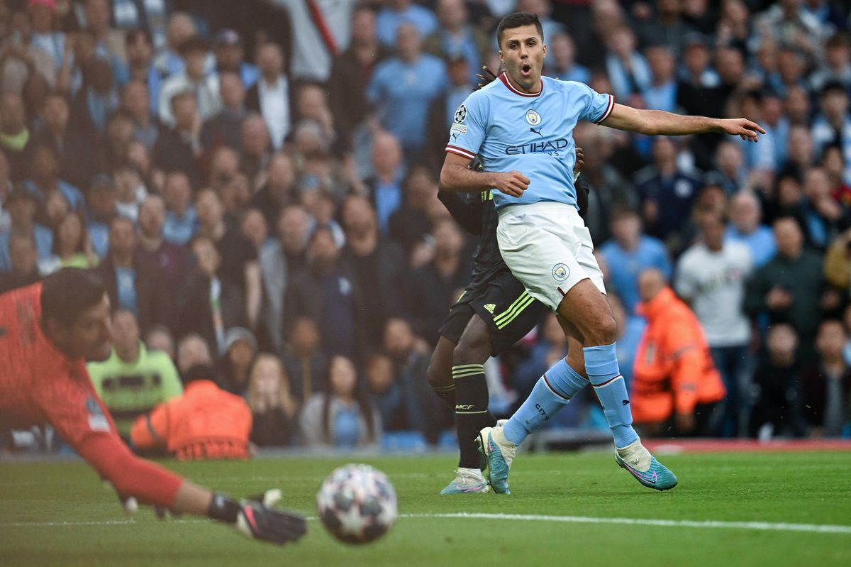 Rodri v drese MCFC.