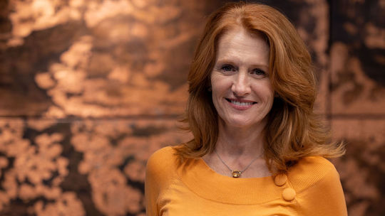 Herečka Dagmar Edwards  navštívila redakciu...